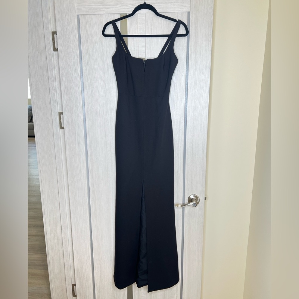 Likely Black Maxi Dress with Front Slit